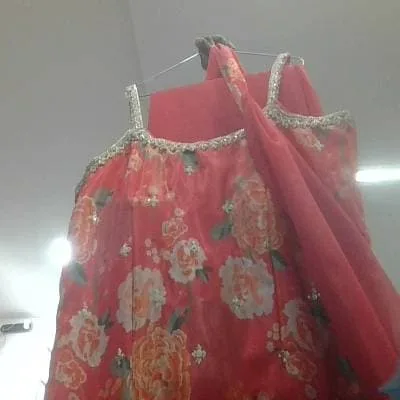 Pink Sharara - View 1